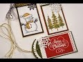 Sparkling Christmas Tags