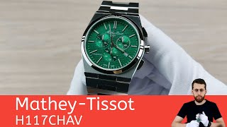 Небольшой корпус на широченном браслете / Mathey-Tissot H117CHAV