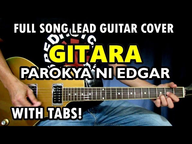 Gitara - Parokya Ni Edgar | Full Song Guitar Cover Tutorial with Chords & Tabs (Slow Version)