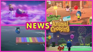 SWIMMING, DREAMING, FIREWORKS! All the NEW FEATURES in ANIMAL CROSSING NEW HORIZONS