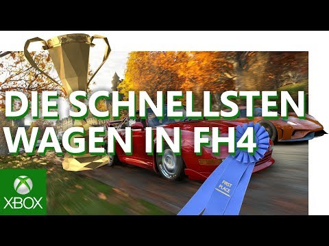 : Das sind die SCHNELLSTEN Wagen in FORZA HORIZON 4