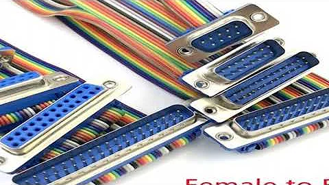 1pcs D-SUB DB9 DB15 DB25 DB37 DIDC 9 15 25 37Pin Male Female Cable D-SUD Serial Port Connector Adapt