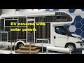 RV covered with solar panels : Dethleffs ehome