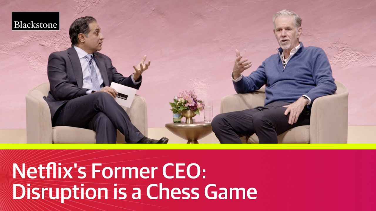 Reed Hastings on Disruption, Culture, and AI | Blackstone CEO Conference