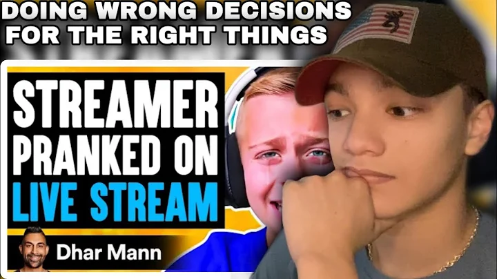 Dhar Mann - Streamer PRANKED On LIVE STREAM, What Happens Is Shocking (Reaction)