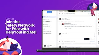 Join the Safety Network for Free! | HelpYouFind.Me