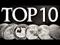 Top 10 silver bullion coins in 2024