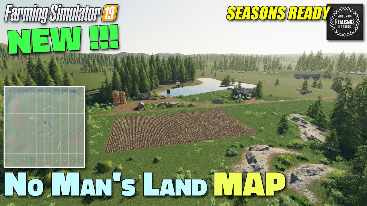 FS19 | MAP "No Man's Land" (update v1.0.0.1) - review