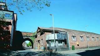 Driving On Foregate Street Pierpoint Street Sansome Walk & City Walls Road, Worcester, England