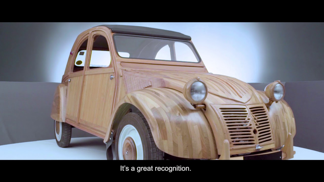 職人が6年がかりで作った1 1の木製シトロエン 2cv 中古車なら グーネット