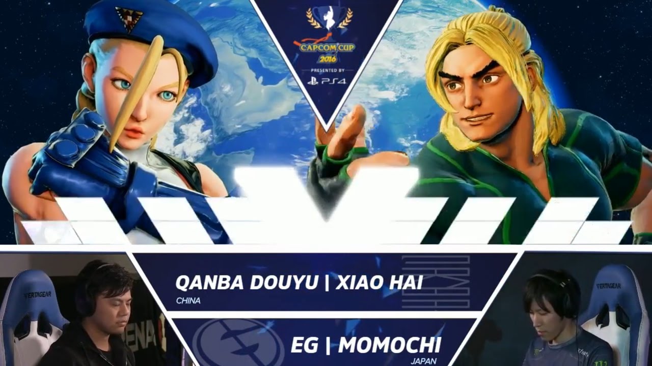 SFV: Qanba Douyu Xiao Hai vs EG|Momochi - Capcom Cup 2016 Day 1 Top 32 - CPT2016