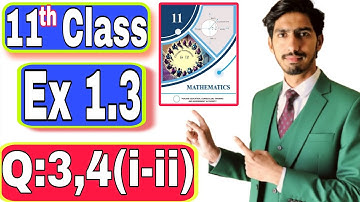 Class 11 Math | Exercise 1.3 Q3 & Q4 (i-ii) | Write in Linear Coordinates | MathMentor