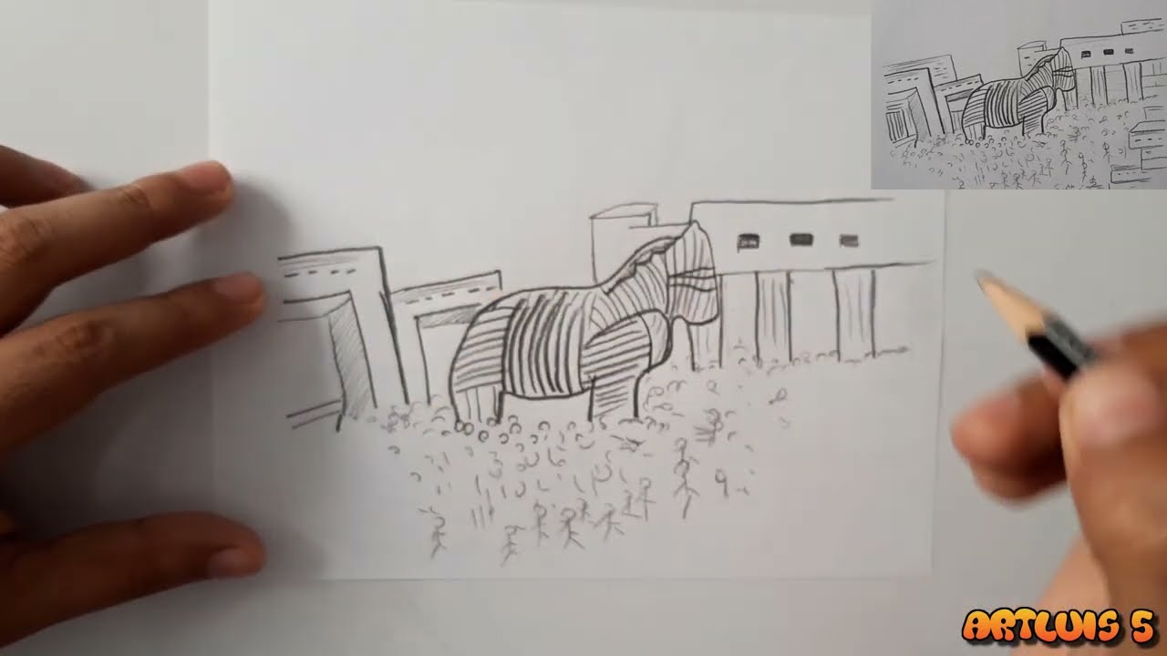 GuuhDesenhos: Como desenhar Pegasus - Cavalo com asas