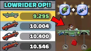 картинка: Лоурайдер становится всесильным!! 🤯 В этом шоу сообщества - Hill Climb Racing 2