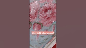 snippets from my latest video 🩷 #art #acrylic #painting #sketchbook  #artwork #flowers