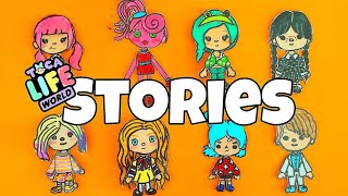 3 mini Stories / Toca Life Sticker Book/ Toca Kağıt Bebek Evi #tocaboca #tocalifestory #paperdolls screenshot 5