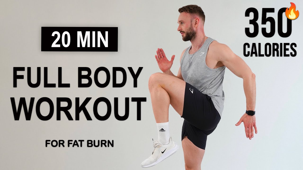 20 Min Full Body Home Workout | For Fat Burn & Cardio | Intense HIIT🔥 ...