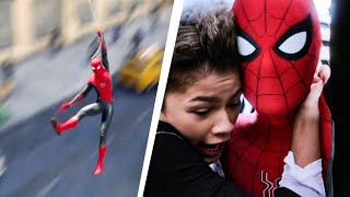 Spider-Man Ps4 Recreating Far From Home 2019 Dont Text And Swing Scene