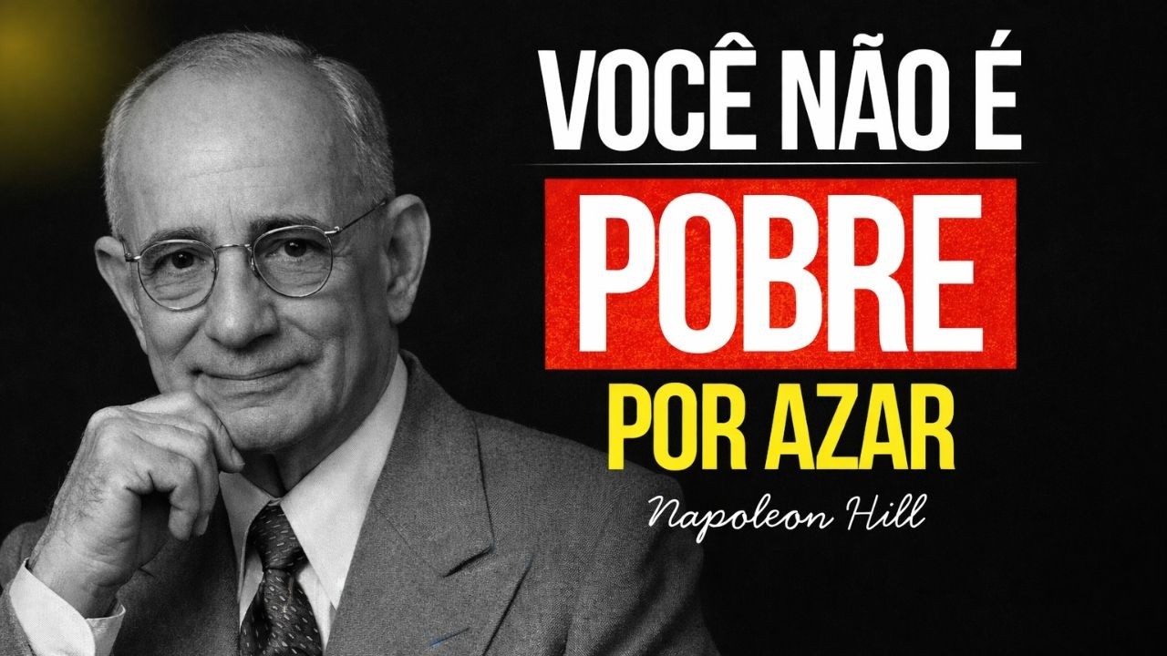 NÃO É SORTE… É LEI MENTAL: O Princípio de Napoleon Hill Que Atrai Dinheiro Automaticamente