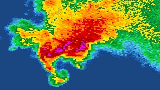 2024 Panama City, Florida Supercell Radar Loop