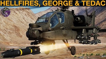 AH-64D Apache: Trim, Hellfire, George AI & TEDAC Tutorial | DCS