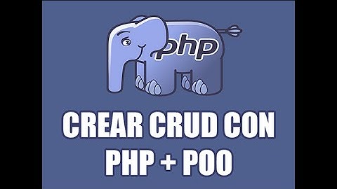 1. Introducción al Curso | Crear CRUD con PHP + POO