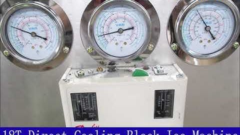 CSCPOWER 18T Direct Cooling Block Ice Machine Shipping to Mali