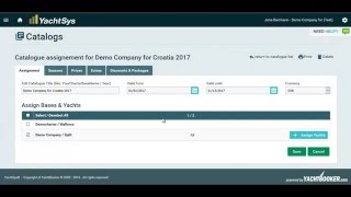 How to set up charter seasons inside a catalog of Yachtsys? screenshot 3