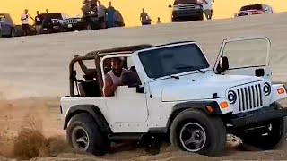 تجمع سيارات الدفع الرباعي | العرعار مصراته 🤩 CLIMBING JEEB&TOYOTA IN DESERT 😍