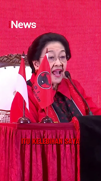 Megawati Ngaku Minder Kumpul sama Ibu-ibu: Untung Saya Cantik!