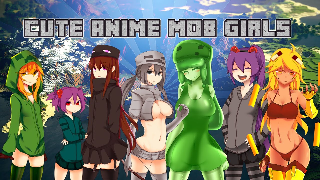 Minecraft, Cute, Anime, Girl, Mob, Custom, Resource, Pack, Download, Link, Hentai...