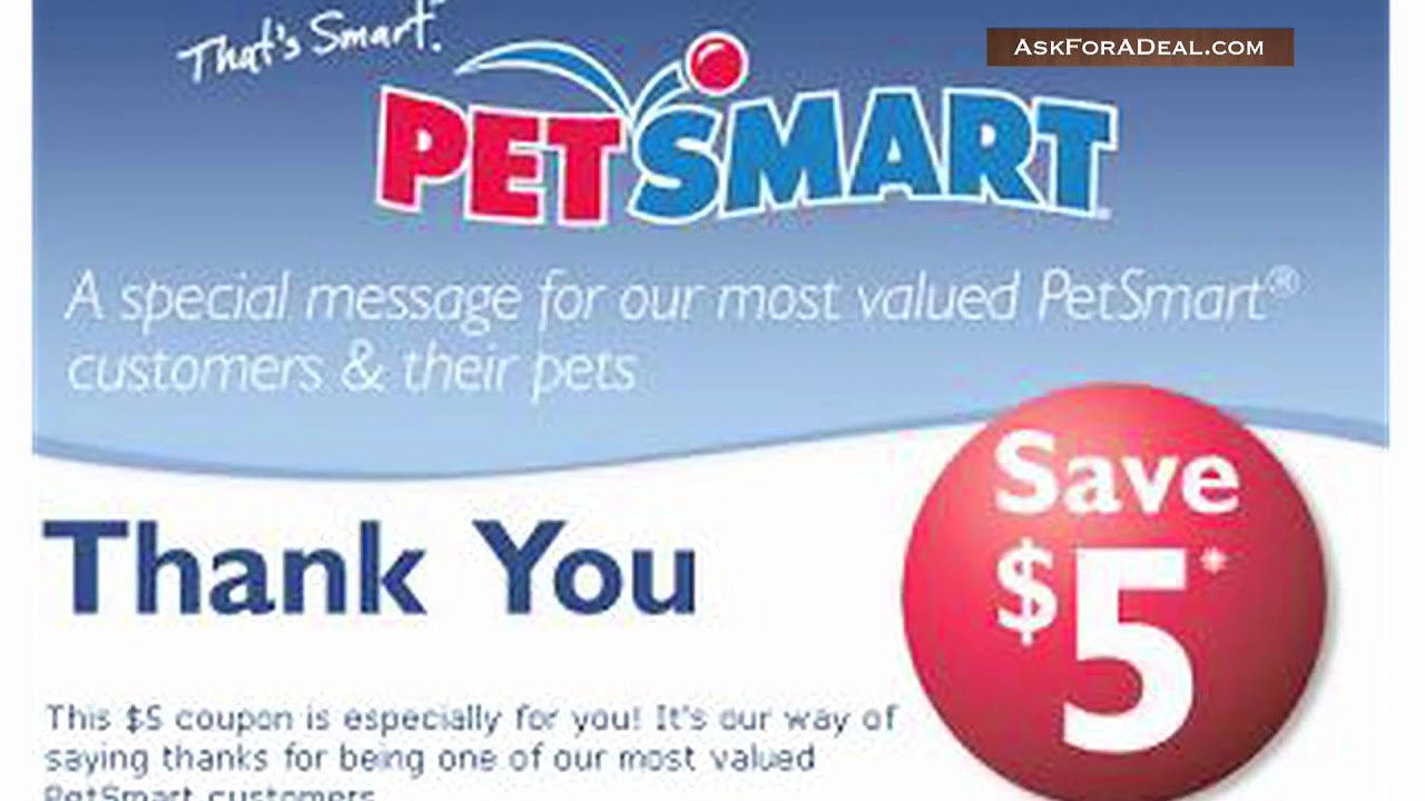 Petsmart Coupons YouTube