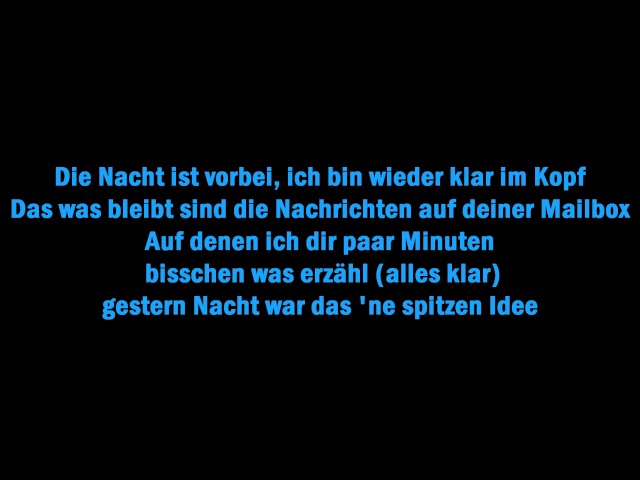 Kraftklub Blau lyrics class=