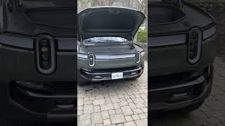 Rivian R1S frunk opening