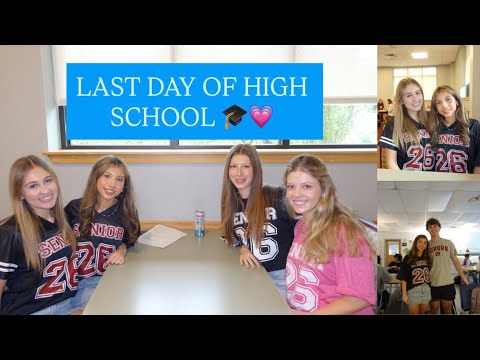 LAST DAY OF HIGH SCHOOL 🎓💗 | vlog - YouTube