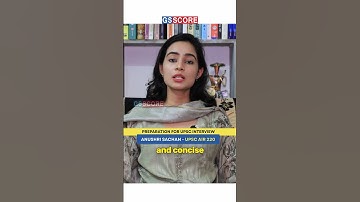 AIR 220 Anushri Sachan On UPSC Interview Preparation | GS SCORE #toppertalks