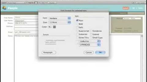 Missing Manuals: File Maker Pro 10 - Formatting Text