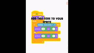How to make a simple animation for the  Start ButtonScratch basics #1 #scratch #griffpatch