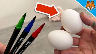 Il Trucco Giapponese Per Dipingere Le Uova Che Purtroppo Nessuno Conosce