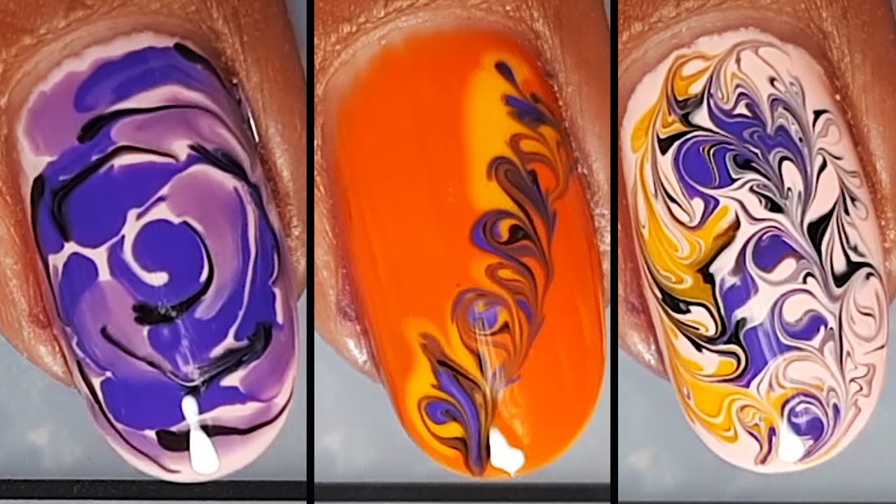 6. 15 Easy Marble Nail Art Designs for Beginners - wide 6