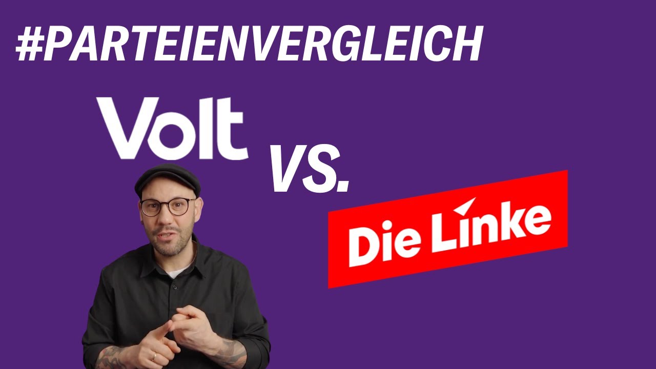 Volt vs. Die Linke - Or rather why Volt makes itself ridiculous with its  own videos... : r/gekte