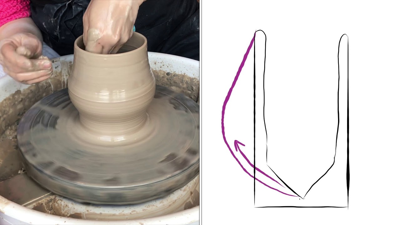 Ouvrir en bol - céramique artisanale - tutoriel poterie