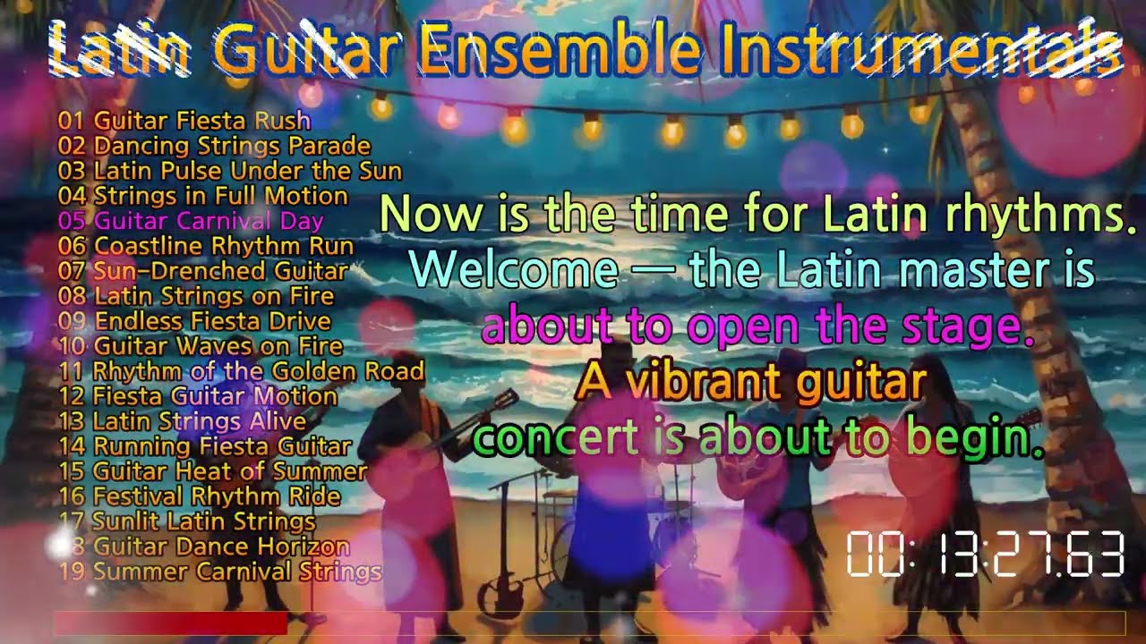𝐏𝐥𝐚𝐲𝐥𝐢𝐬𝐭 🎧Latin Guitar Ensemble Instrumentals