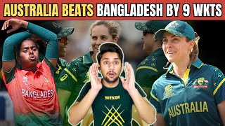 Bangladesh Gets Thrashed By Australia in ICC T20 World Cup 2026 | Ellyse Perry and Voll Wins It 😱