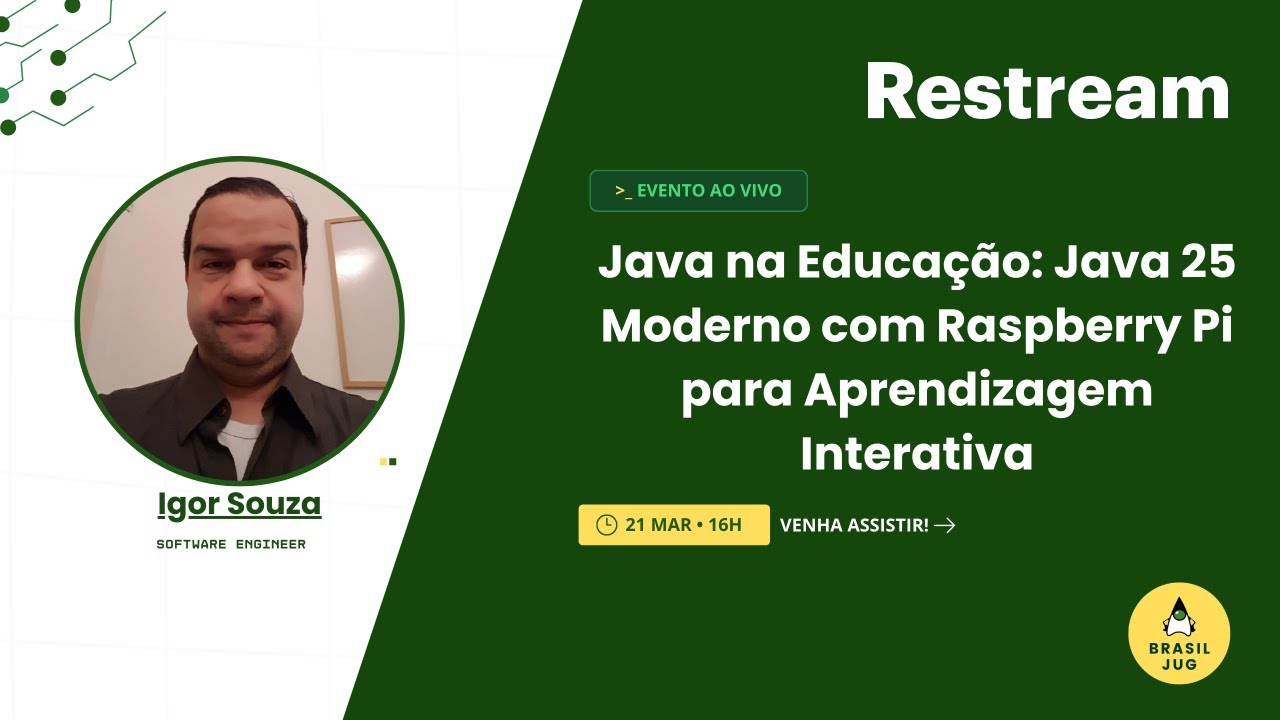 Java na Educação: Java 25 Moderno com Raspberry Pi para Aprendizagem ...