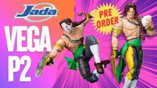 Information Jada Toys Player 2 VEGA Pre-Order! Street FIghter 2 Entertainment Earth Exclusive Breakdown Update