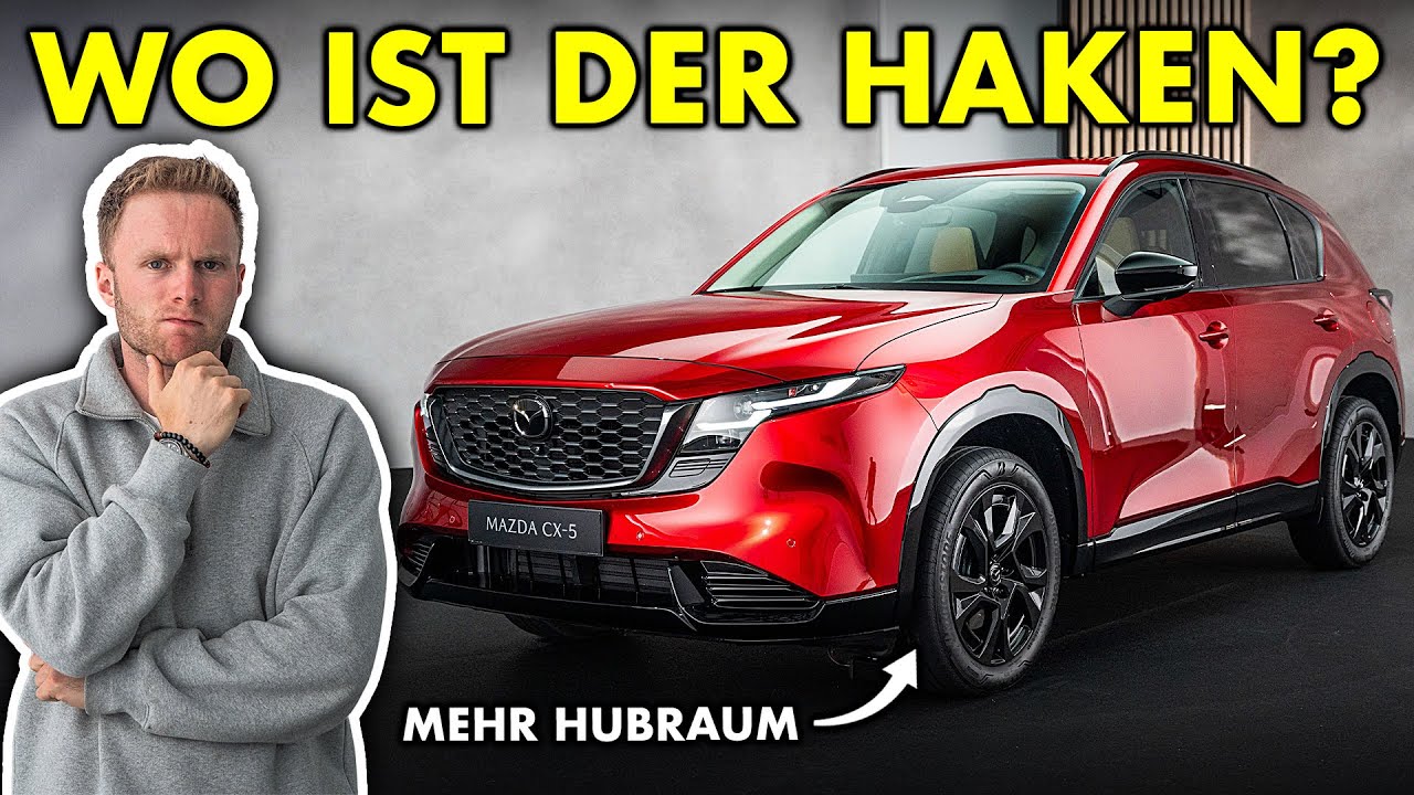 MEHR Hubraum dafür WENIGER Bedienung? Mazda CX-5 (2026) | @maltedrivescars