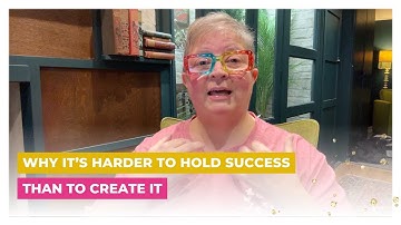 Why It’s Harder to Hold Success Than to Create It