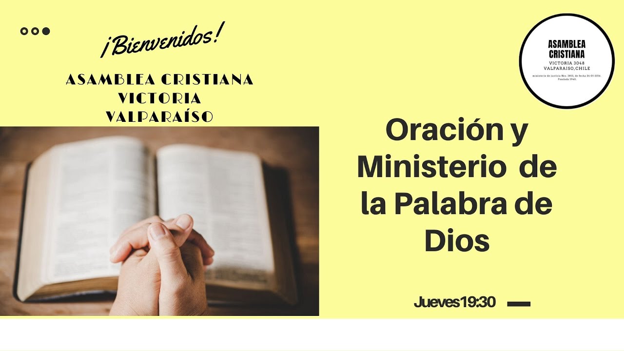 Ministerio de la Palabra de Dios Jueves 04.06.2020 YouTube