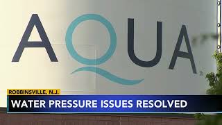 Water pressure problems resolved in Mercer County communities: Aqua NJ